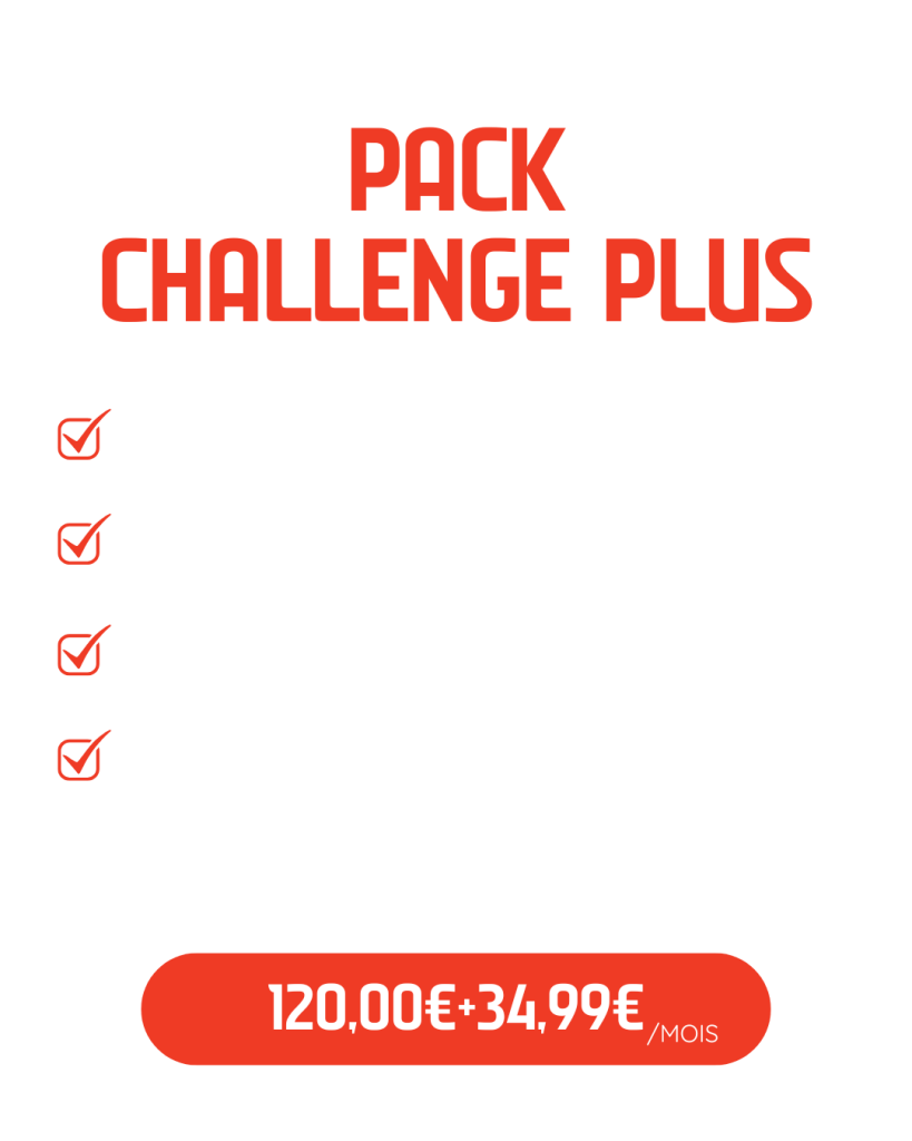 Pack Challenge Plus Trail : bilan complet et plan d'entraînement transmis via l'application