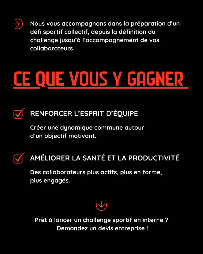 Offre entreprises PaceLab : renforcer l'esprit d'équipe et la santé des collaborateurs